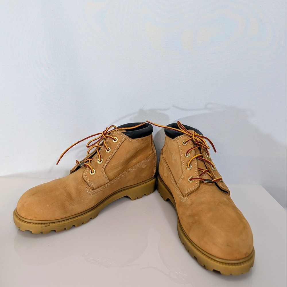 Timberland Waterproof Wheat Nubuck 6 Inch Boots Womens 11M